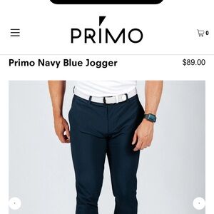 Primo men’s golf apparel joggers. Never worn 34 short.